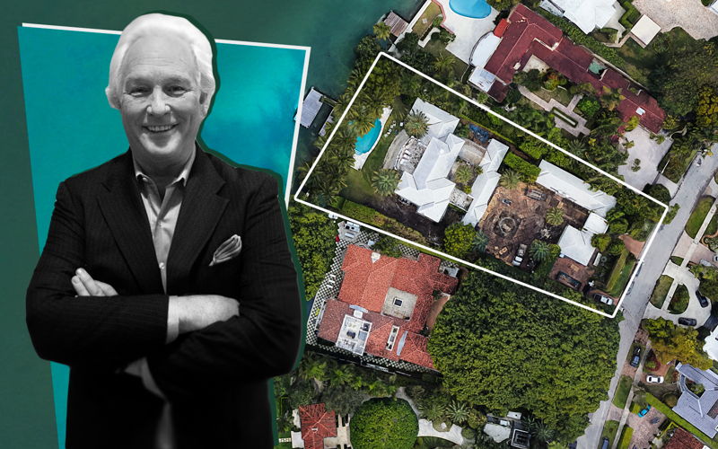 featured image for story, VC head Chris Burch lists waterfront Miami Beach manse for $49M - Tory Burch
co-founder bought 0.7-acre estate for $14M in 2020