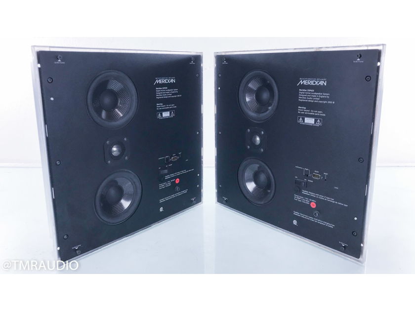 Meridian DSP420 In-Wall Surround Speakers Pair; AS-IS (Un-tested; No grills) (15480)