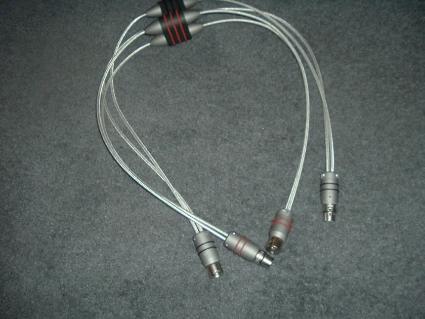 High Fidelity Cables Reveal XLR 1 Meter Pair