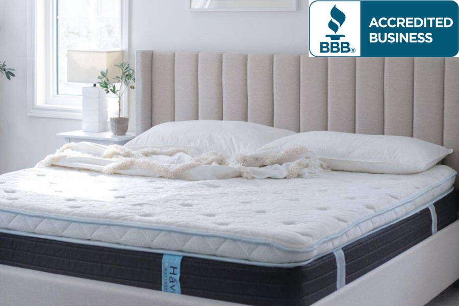 Haven Mattress with Better Business Bureau logo