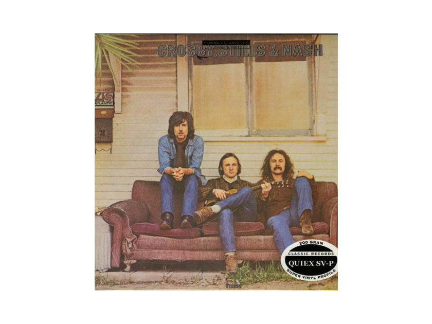 Crosby, Stills and Nash - First Album Classic Records - 200g Quiex SV-P  - New and Sealed!