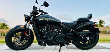 2021 INDIAN SCOUT BOBBER SIXTY ABS motorcycle for rent near Miami, FL