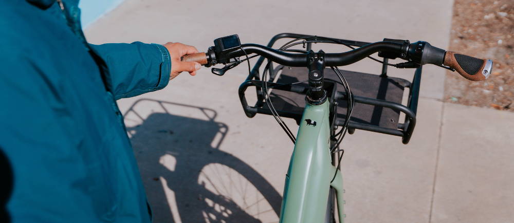 Momentum e-Bike handlebars