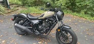 2020 HONDA REBEL 300 ABS motorcycle for rent near Loudon, TN