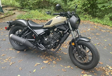 2020 HONDA REBEL 300 ABS motorcycle for rent near Harriman, TN