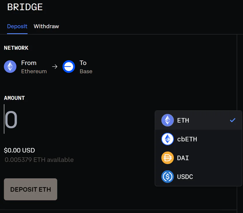 Base Bridge is how to get started