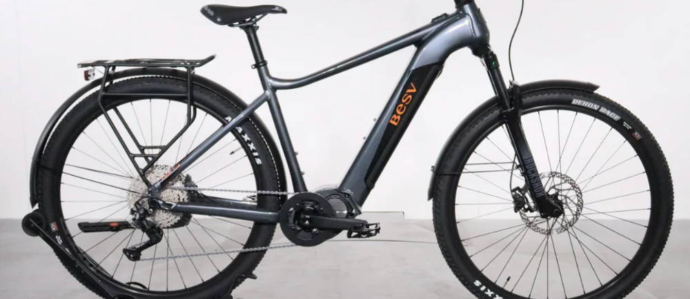 a BESV TRX Urban 1.3 hardatail electric mountain bike