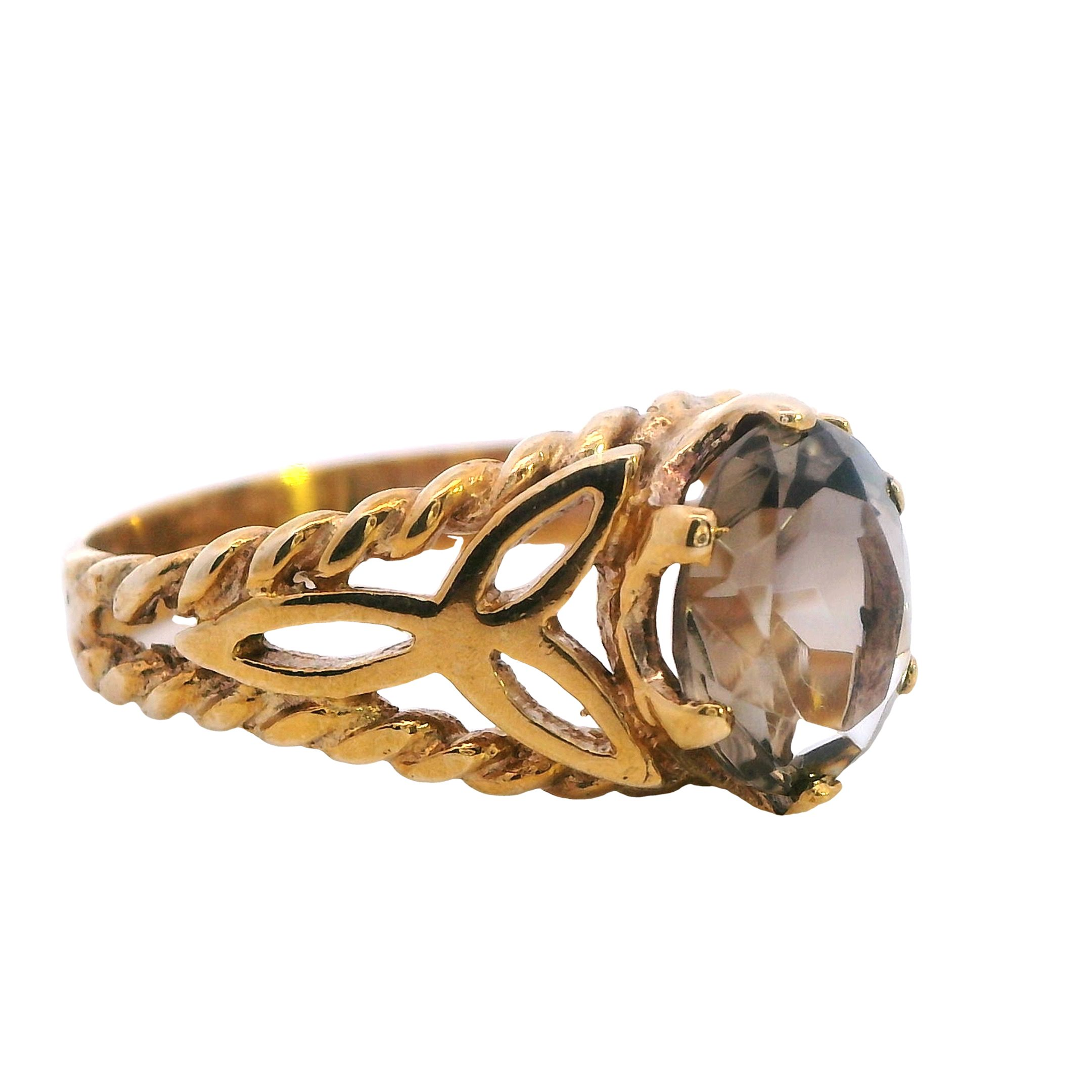 Twilight Mystique Smokey Quartz Ring - Image 2