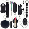 fight-fobs-black-stun-gun-pepper-spray-self-defense-keychain-kits
