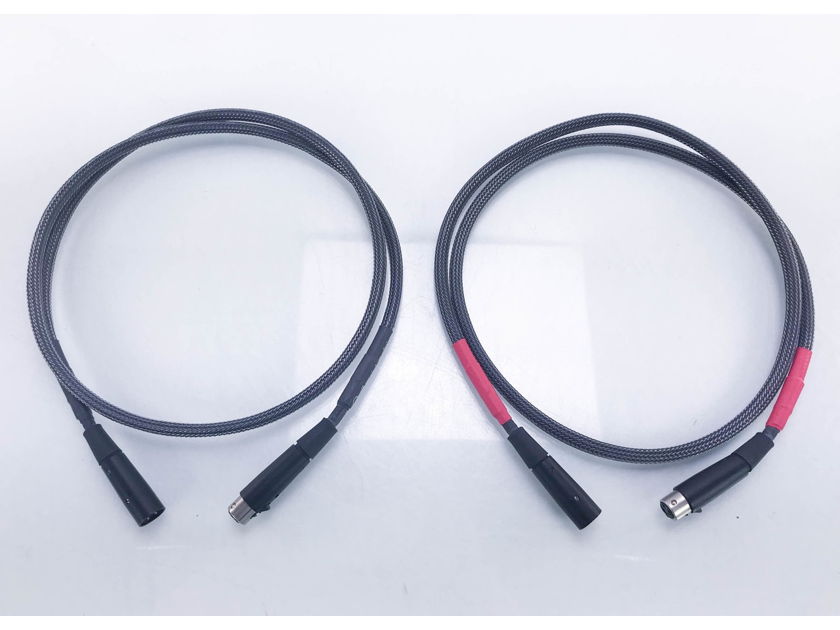 Silver Circle Audio TimeWise XLR Cables; 1.5m Pair Balanced Interconnects (16391)