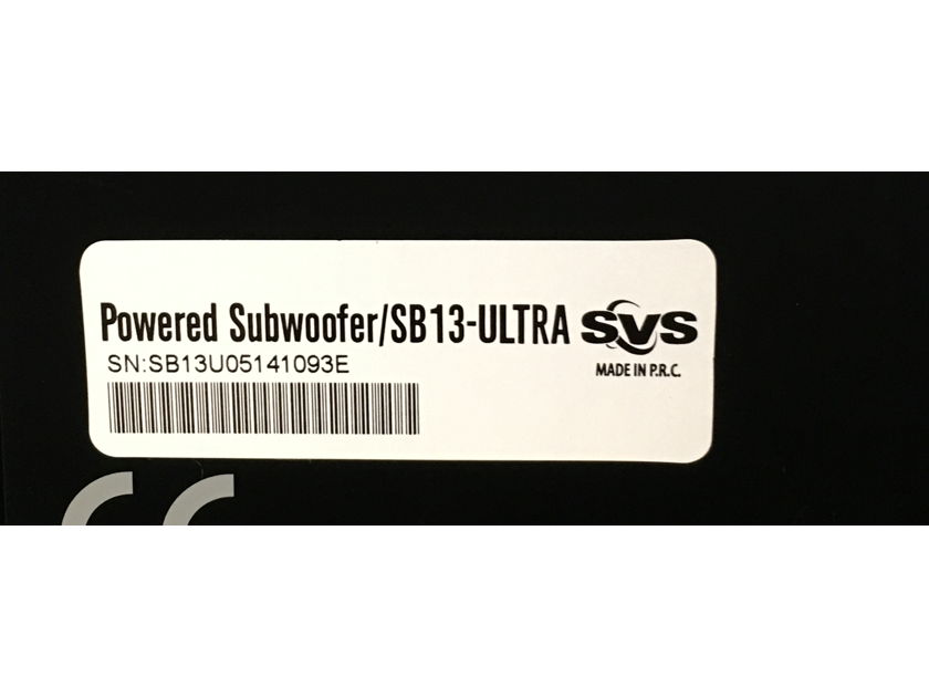 SVS SB13 Ultra 1000 Watt Sealed Subwoofer
