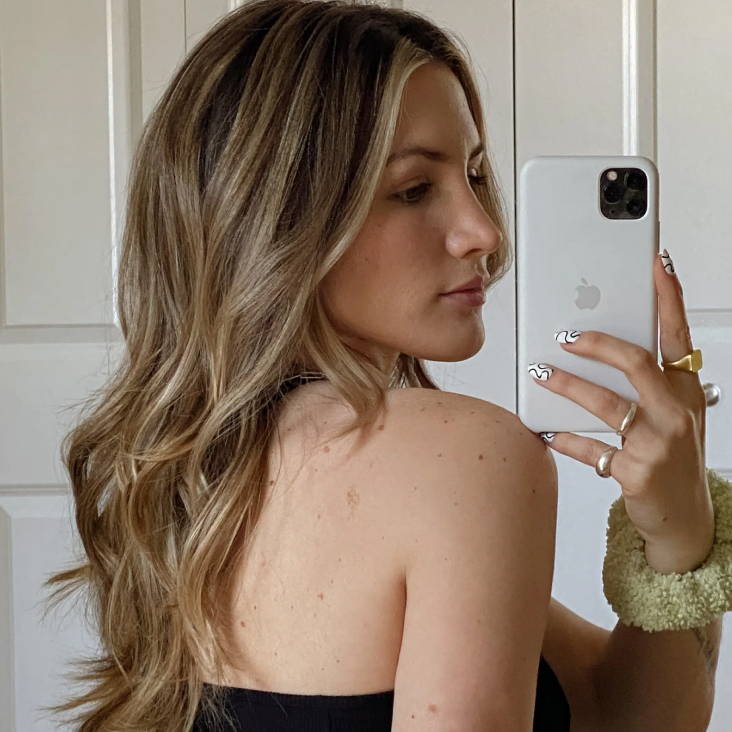 beach waves hair style