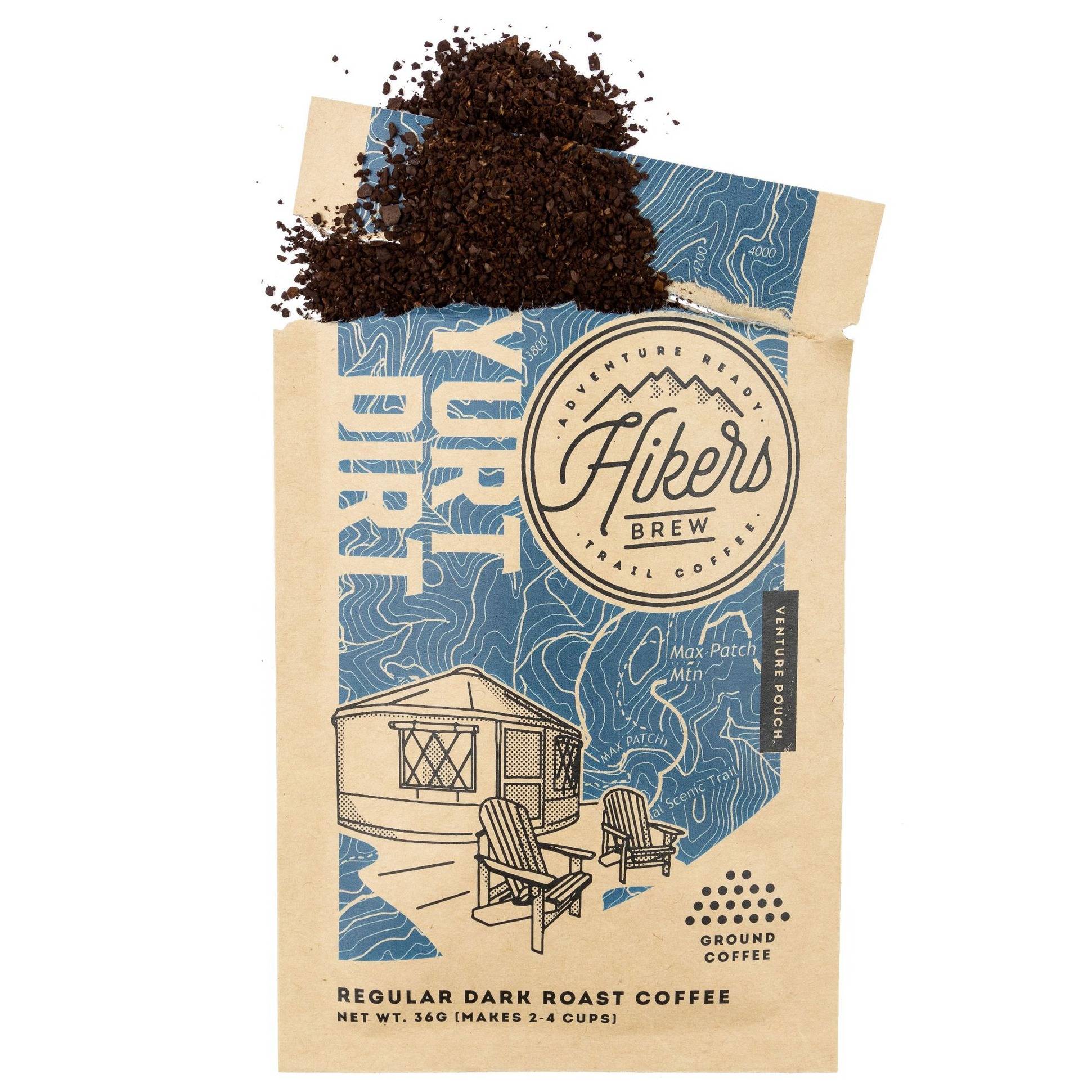 Yurt Dirt - Regular Dark Roast Coffee - 12 oz.
