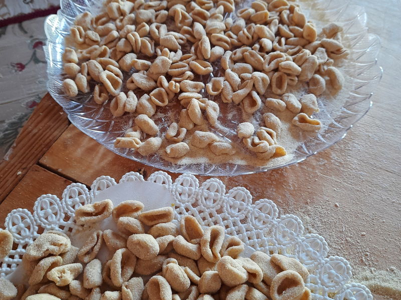 Cursos de cocina Mirabella Eclano: Curso de pasta fresca cavatelli y fusilli grottesi.