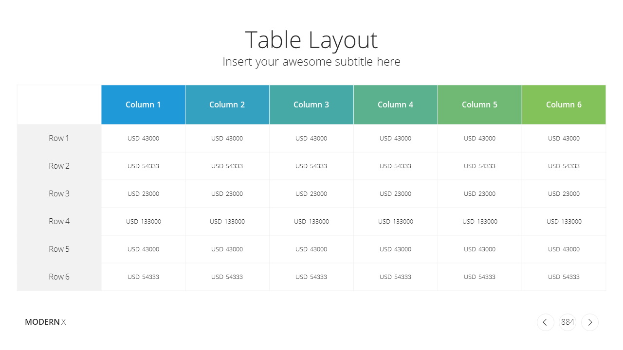 Modern X Consulting Firm Proposal Presentation Template Subtitle