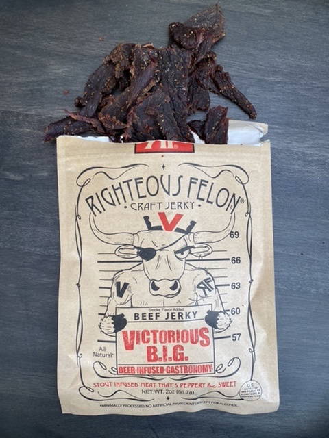 Righteous Felon Victorious B.I.G. Beef Jerky JerkyGent