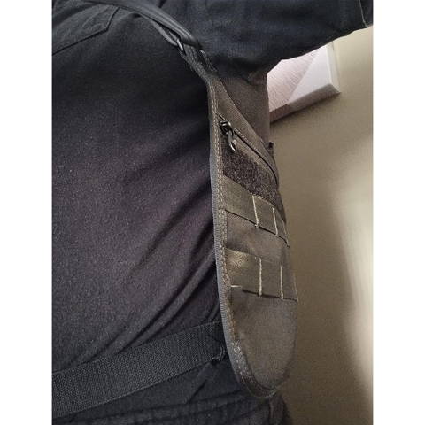 shoulder holster review, shoulder holster for men, shoulder holster for fat guy, right hand shoulder holster