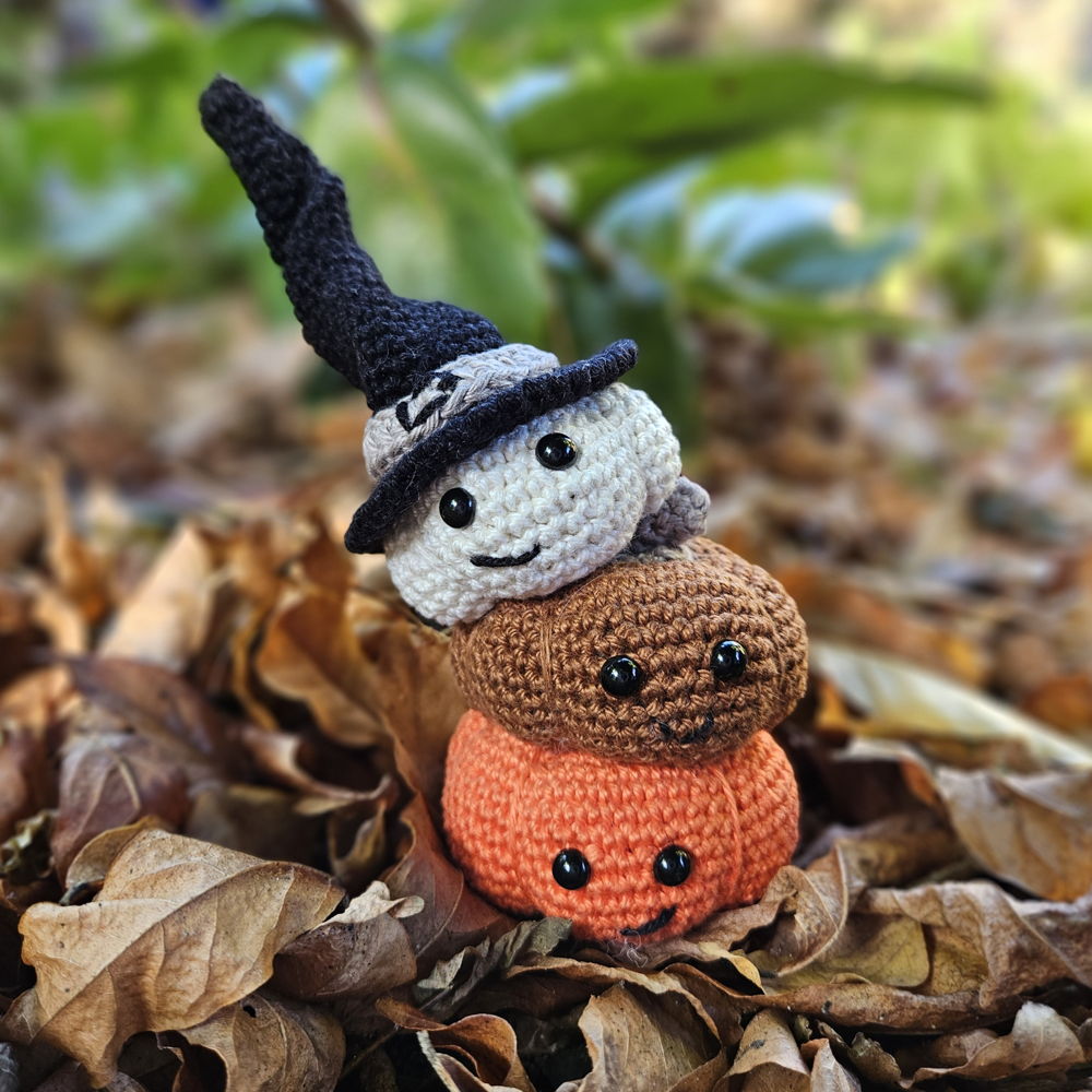 Amigurumi - Pat, Pip en Puck Pompoen