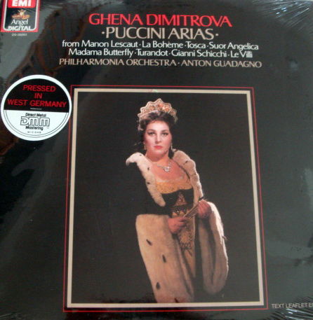 ★Sealed★ EMI Angel Digital / DIMITROVA - sings Puccini ...