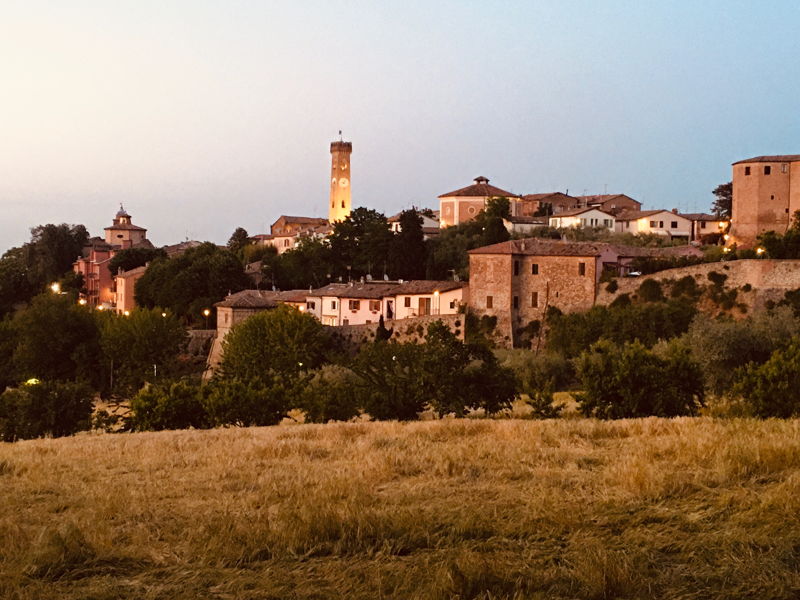 Esperienze gastronomiche Santarcangelo di Romagna: Menu tradizionale: piadina, tagliatelle e tiramisù.
