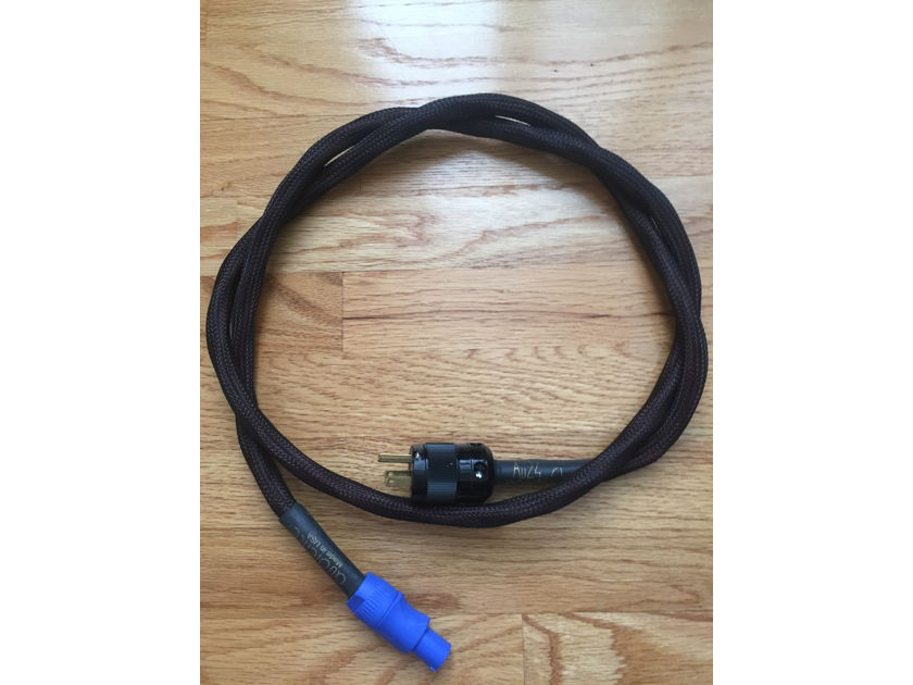 Audience au24 PowerChord (Power Cord or PowerCord) with  Neutrik Powercon Connector Excellent Condition
