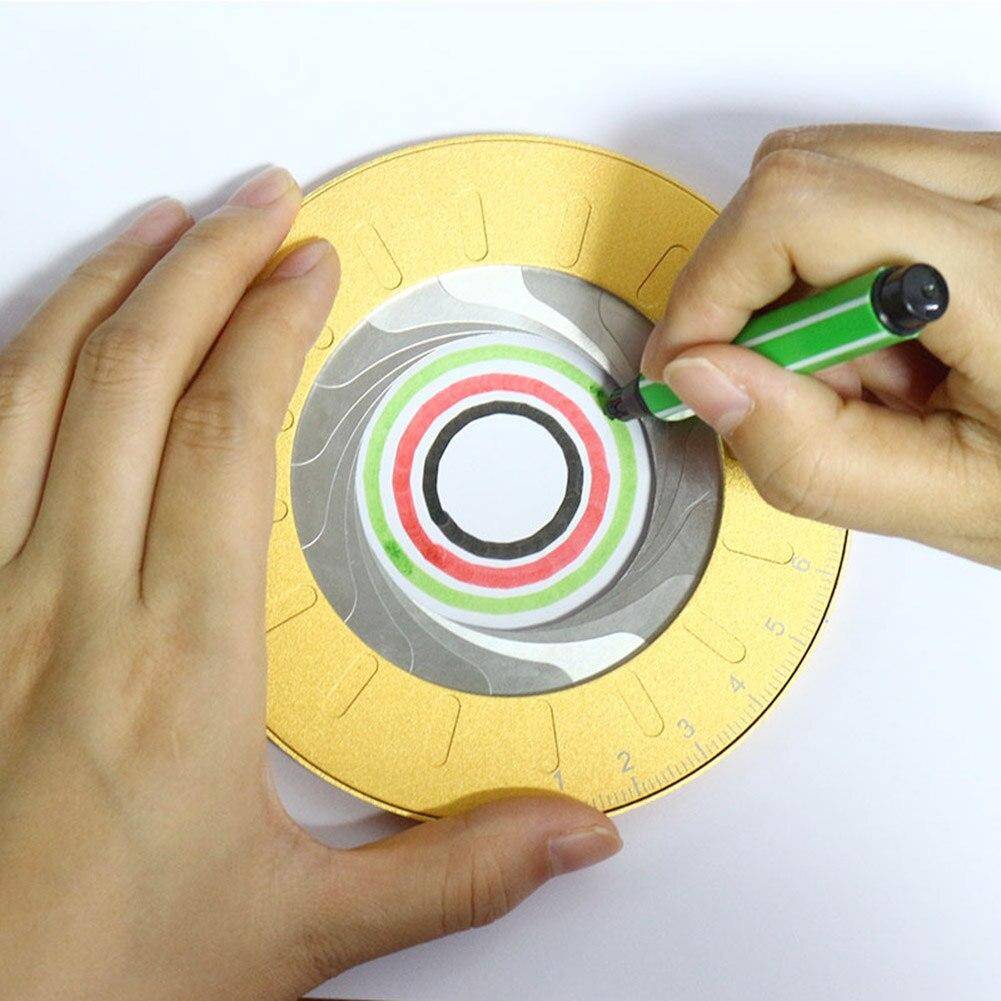 how to make a circle without a compass