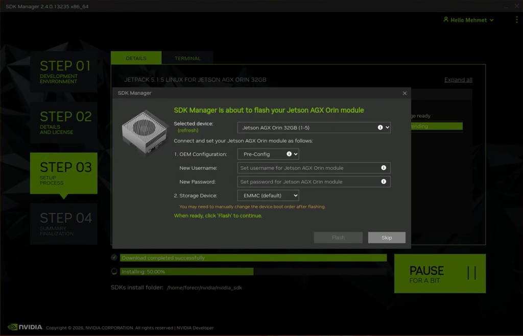 SDK Manager step-3 end