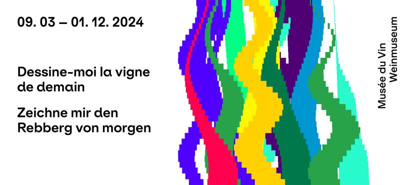 Affiche exposition Dessine-moi la vigne de demain – Musée du Vin 2024