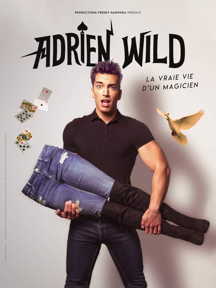 Adrien Wild dans " la vraie vie d'un magicien"