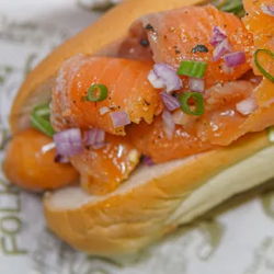 Super Sub Sawadee Smoked Salmon - Premium Smoked Salmon Sub With Thai-Inspired Flavors