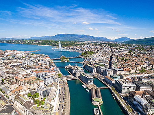  Basel
- Luftaufnahme Genf