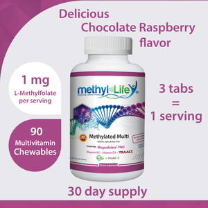 1 mg L-Methylfolate Supplement