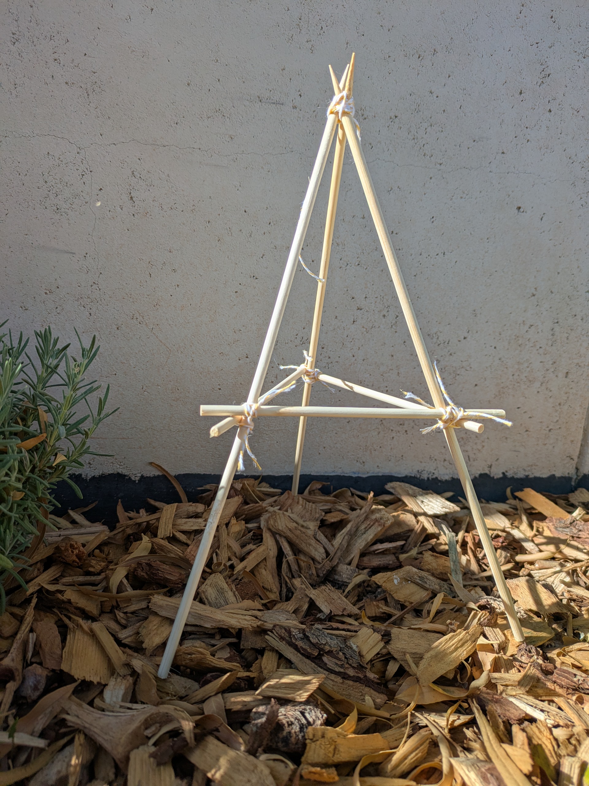 mini tent trellis