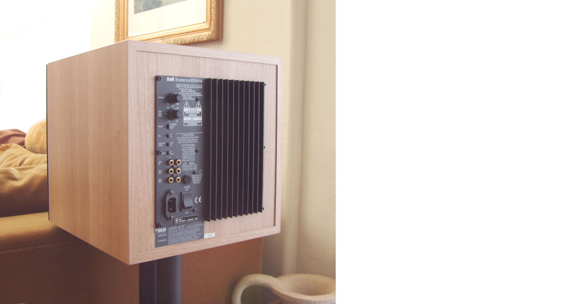 B&W / Bowers & Wilkins ASW 675 Powered Sub For Sale | Audiogon