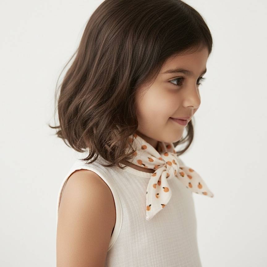 Lange XL bleu ciel et blanc petits skieurs et mini élégant de la marque suisse Joli Nous, un accessoire premium pour bébé, alliant design raffiné et qualité exceptionnelle OEKO-TEX GOTS