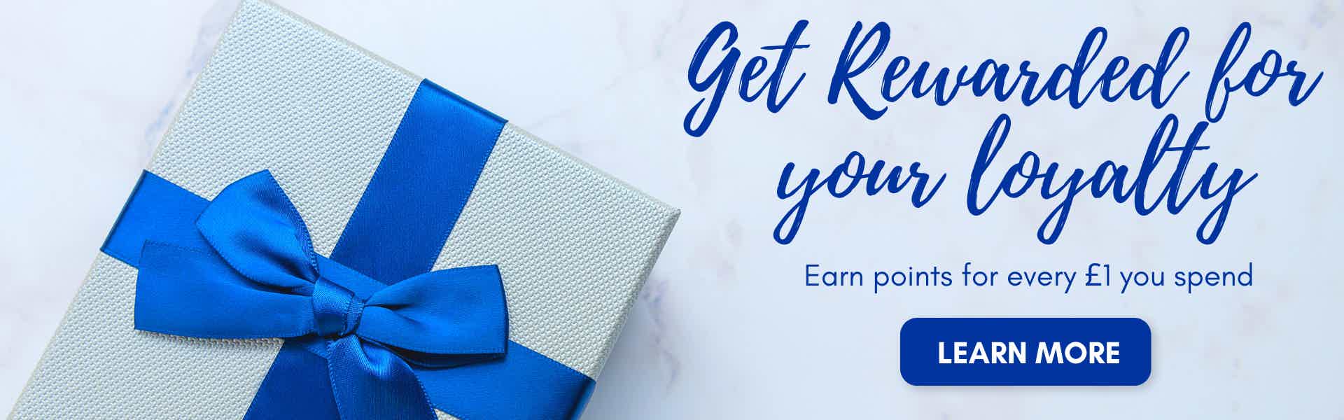 Get Rewarded for your loyalty button