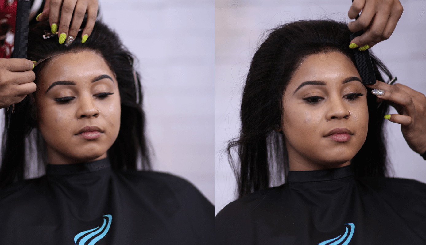 how to apply a lace frontal