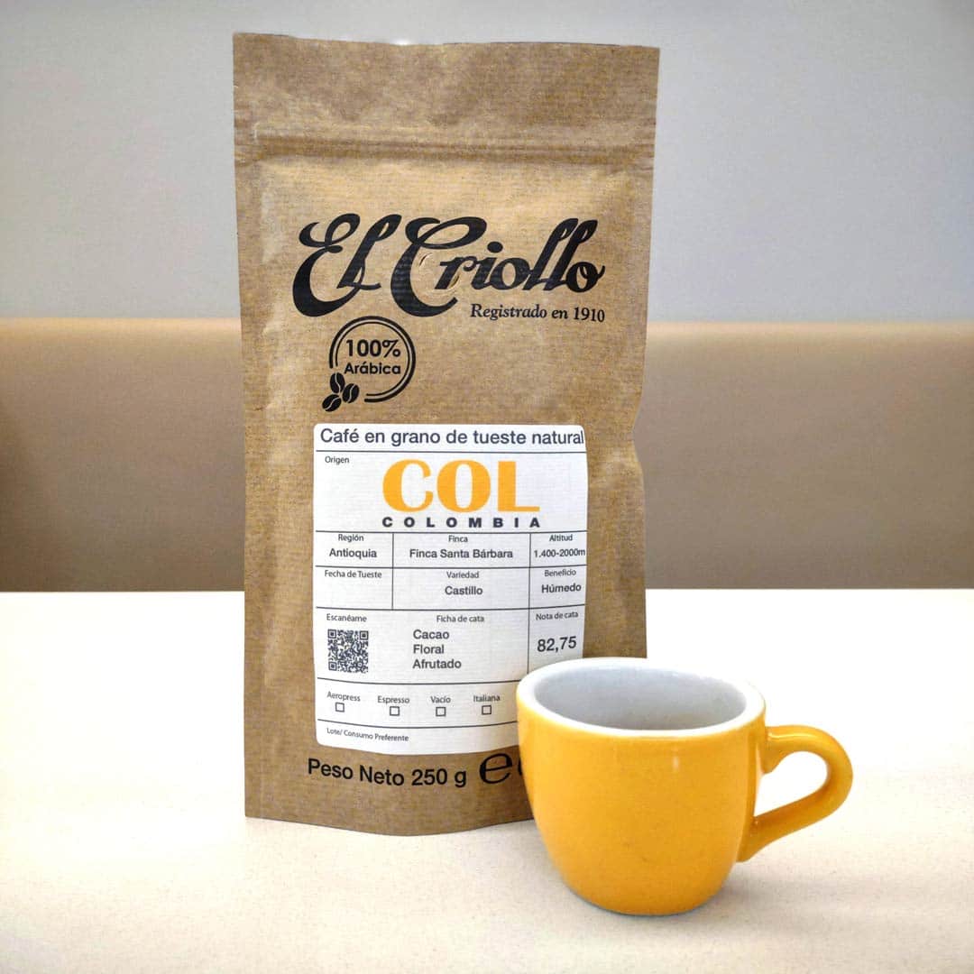 Bolsa café Colombia ‘Santa Bárbara’