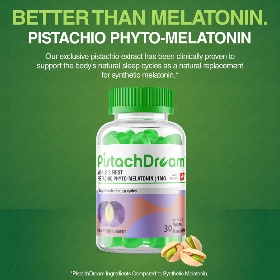 PistachDream™ World's First Pistachio PhytoMelatonin