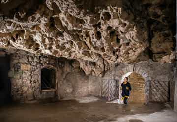 Discover the unusual cave system