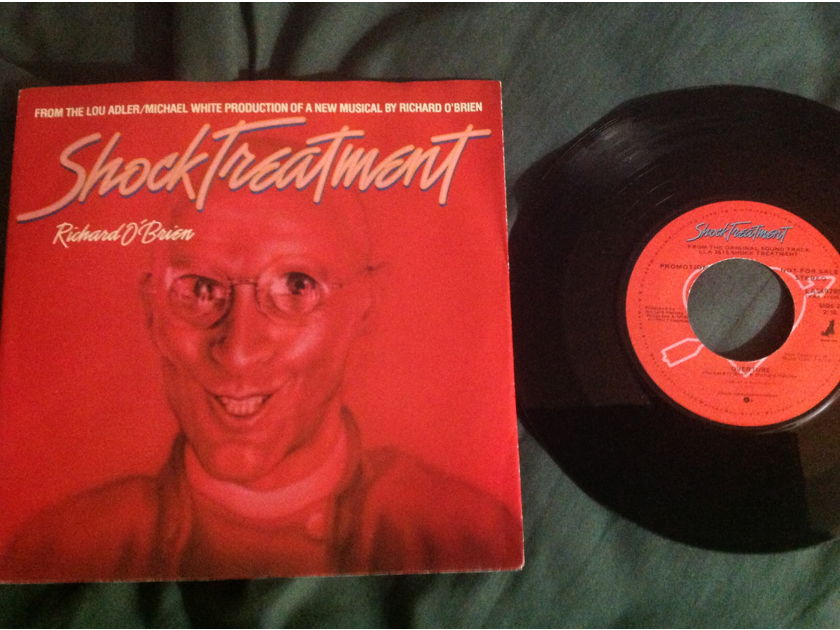 Richard O'Brien - Shock Treatment/Overture Warner Brothers Records Promo 45 Single With Sleeve NM