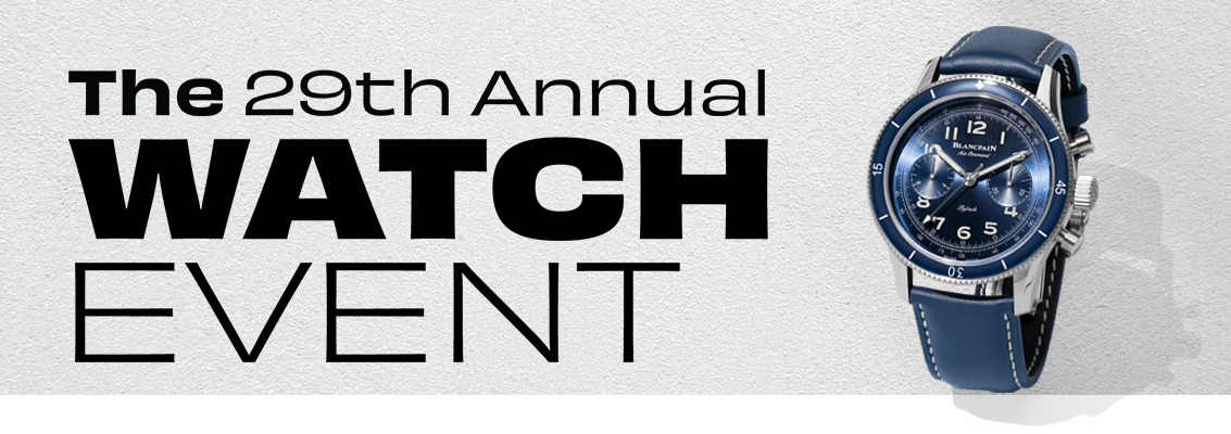 Hero Banner: The 29th Annual Watch Event