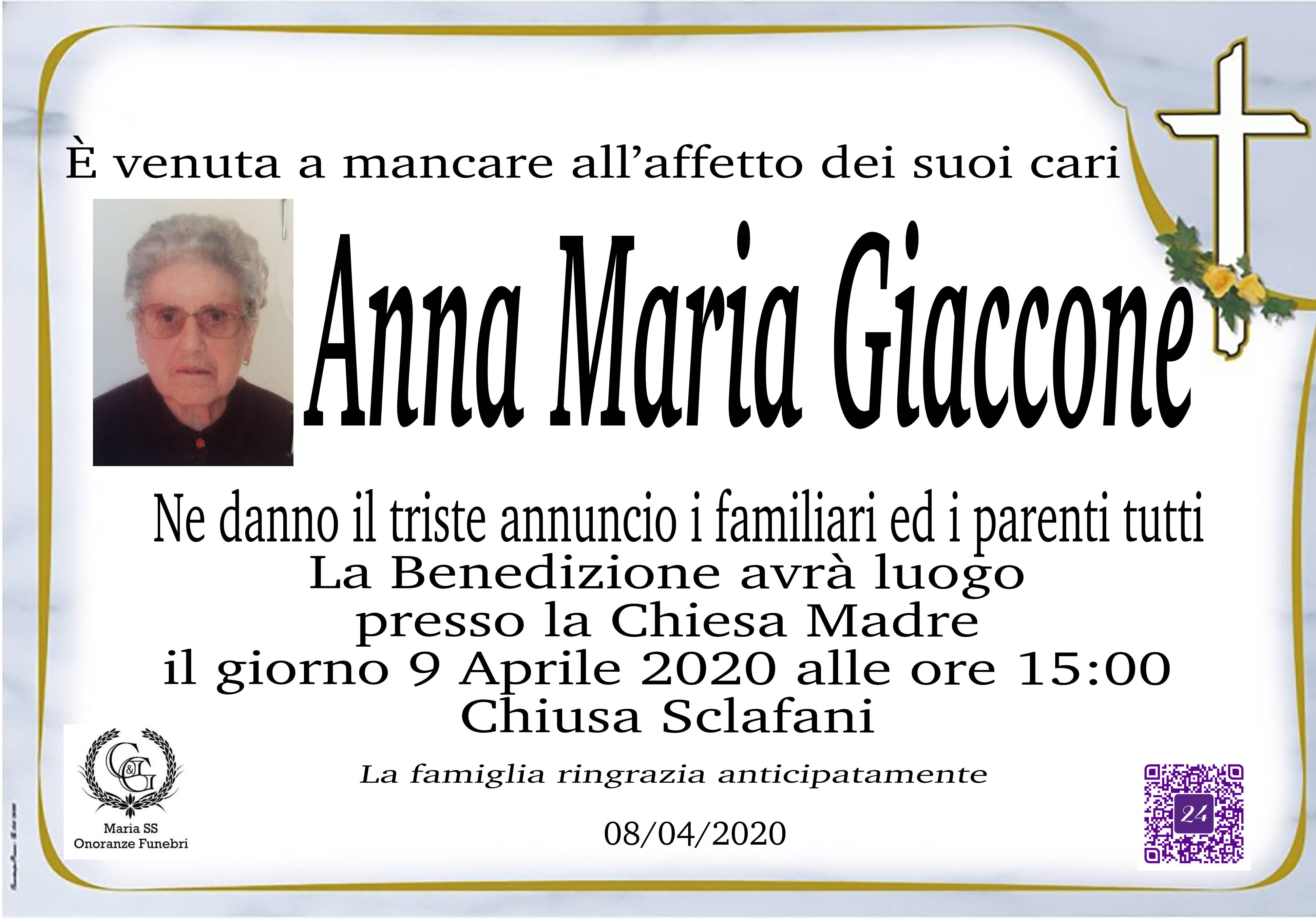 Anna Maria Giaccone