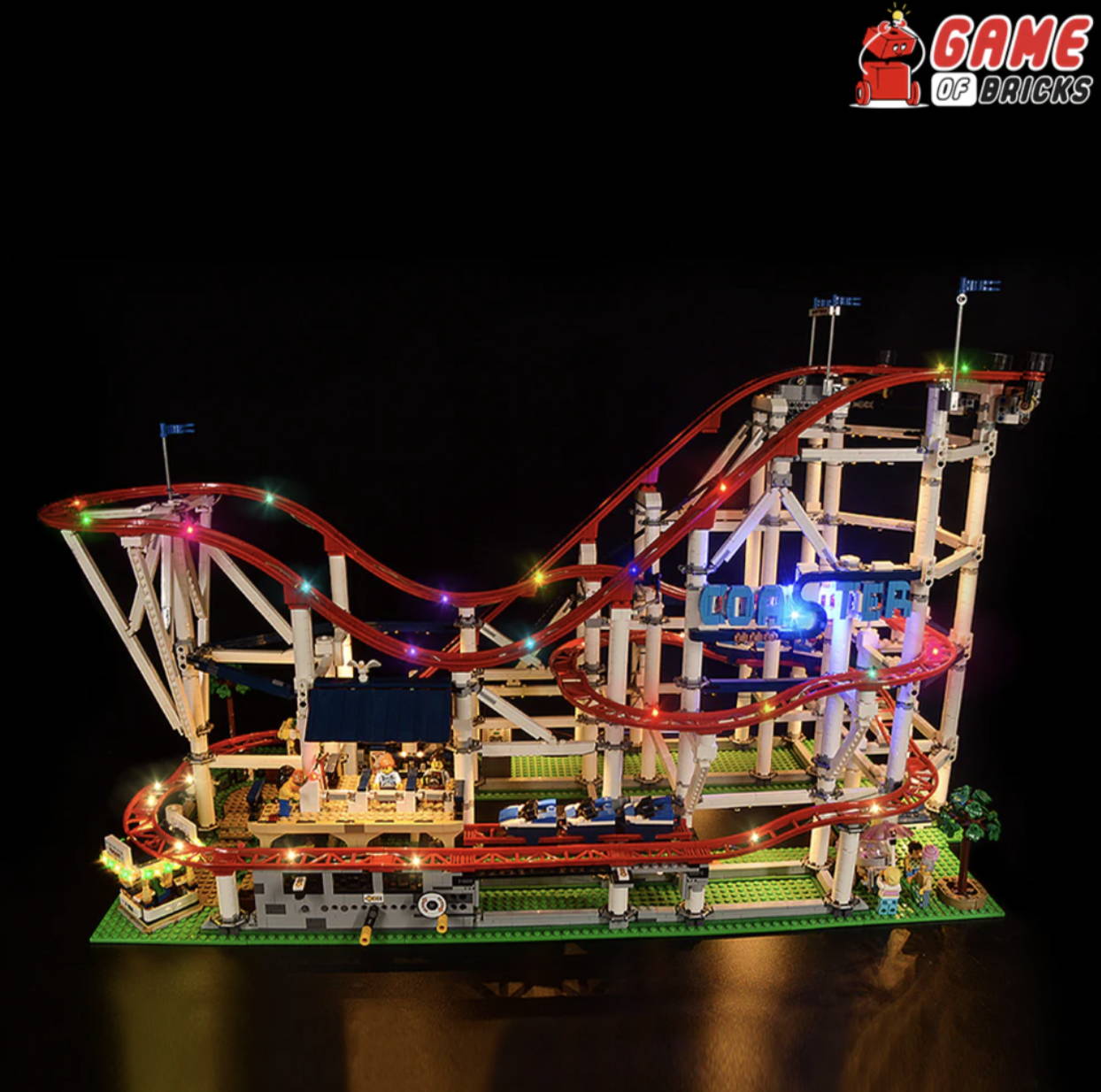 Light kit for Roller Coaster 10261