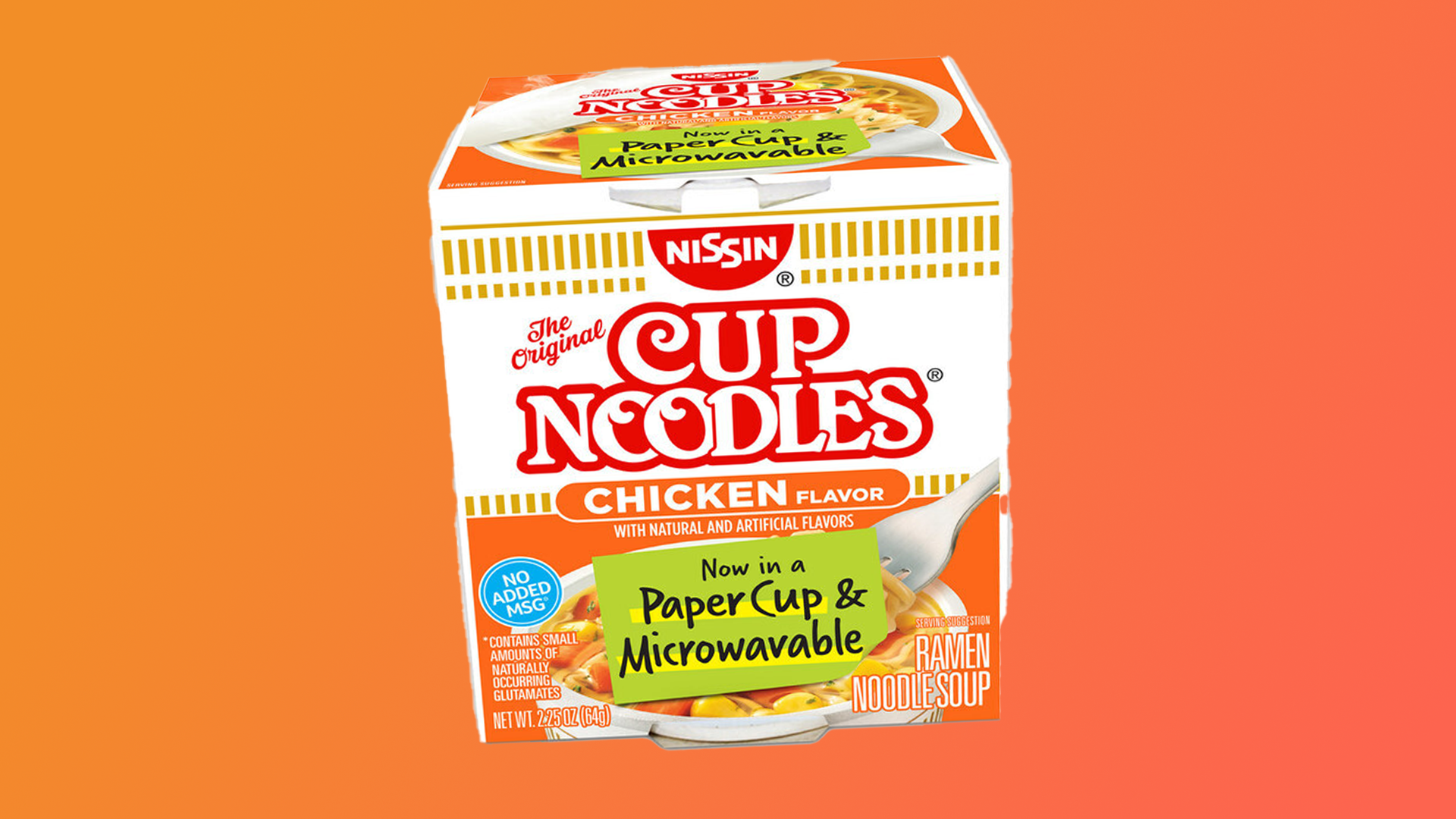 At Long Last, Nissin’s Cup Noodles Ditches Styrofoam For Its Ramen Packaging