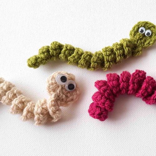 Worry Worm Crochet Pattern