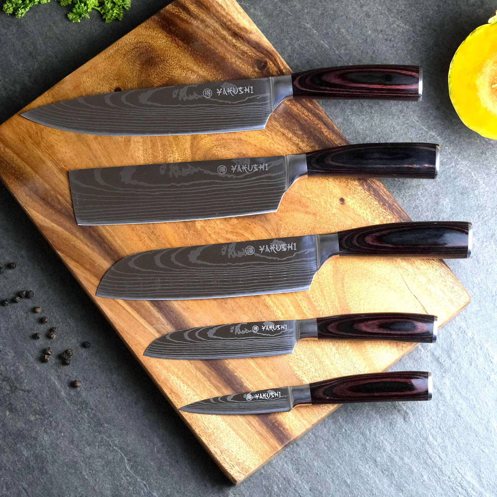 5 Piece Classic Chef Knife