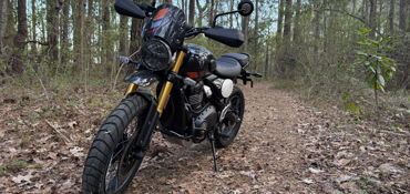 2026 TRIUMPH SCRAMBLER 400 XC motorcycle for rent near GOOSE CREEK, SC