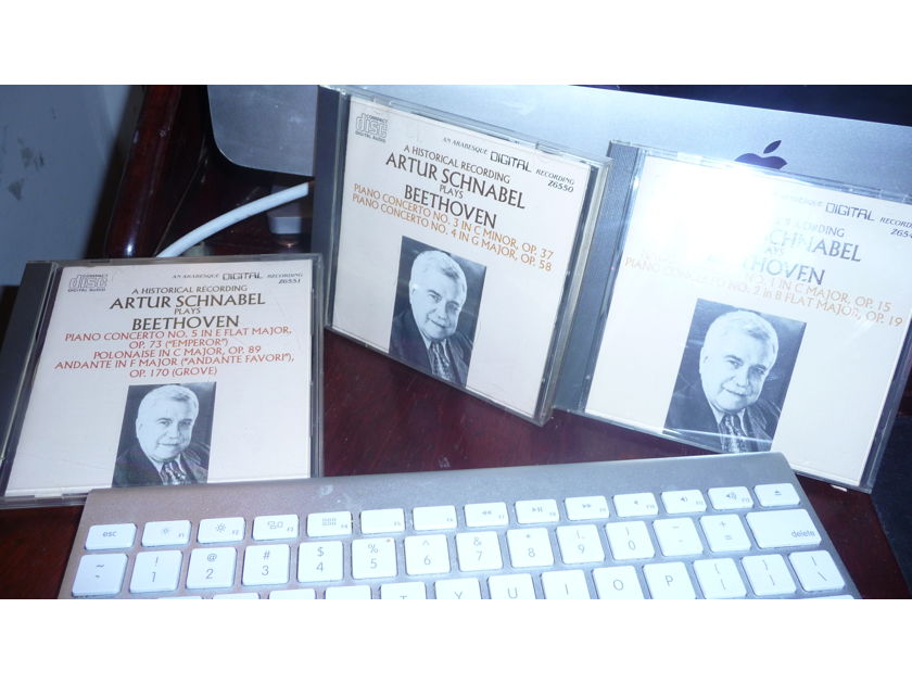 Arthur Schnabel - 3 sets of Historical Recordings Arabesque Digital