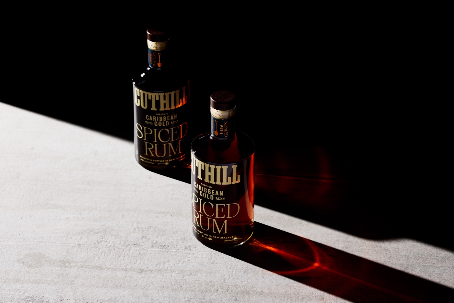 Cuthill Spiced Rum’s Intricately Type Driven Design